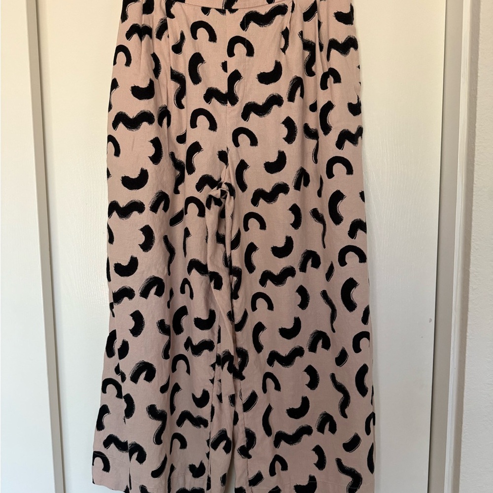a new day Patterned Wide Leg Capris